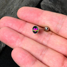 Load image into Gallery viewer, Heart Planet Barbell Tongue Ring by Onyx O
