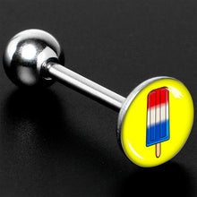 Load image into Gallery viewer, Popsicle Barbell Tongue Ring by Onyx O
