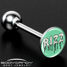 Load image into Gallery viewer, RIZZ Barbell Tongue Ring by Onyx O
