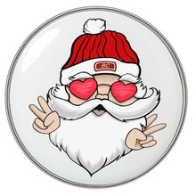 Load image into Gallery viewer, Christmas Peace Love Santa Barbell Tongue Ring by Onyx O
