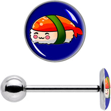 Load image into Gallery viewer, Sushi Barbell Tongue Ring by Onyx O
