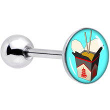 Load image into Gallery viewer, Chinese Take Out Barbell Tongue Ring by Onyx O
