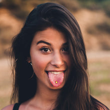 Load image into Gallery viewer, Yellow Ducky Barbell Tongue Ring by Onyx O
