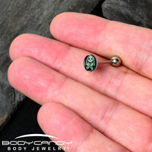 Load image into Gallery viewer, Zombie Bunny Barbell Tongue Ring by Onyx O
