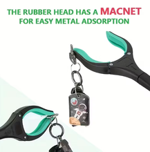 Load image into Gallery viewer, Heavy-Duty Steel Folding Trash Picker – 32" with Magnet &amp; Anti-Slip Handle
