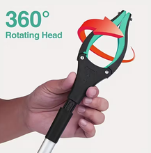 Load image into Gallery viewer, Heavy-Duty Steel Folding Trash Picker – 32" with Magnet &amp; Anti-Slip Handle
