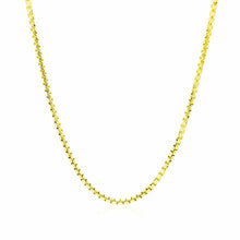 Load image into Gallery viewer, 14k Yellow Gold Round Box Chain 1.7mm
