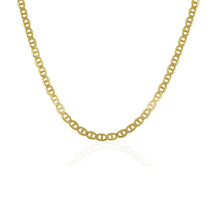 将图片加载到图库查看器，3.2mm 14k Yellow Gold Mariner Link Chain
