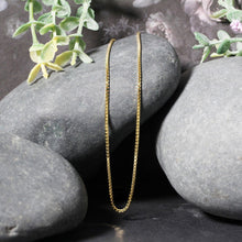 将图片加载到图库查看器，14k Yellow Gold Classic Box Chain 1.1mm
