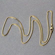 将图片加载到图库查看器，14k Yellow Gold Classic Box Chain 1.1mm
