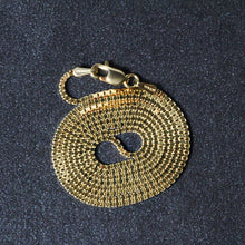 将图片加载到图库查看器，14k Yellow Gold Classic Box Chain 1.1mm

