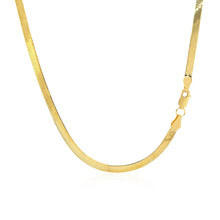 Load image into Gallery viewer, 3.0mm 14k Yellow Gold Super Flex Herringbone Chain
