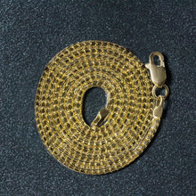 将图片加载到图库查看器，14k Yellow Gold Ice Chain 1.3mm

