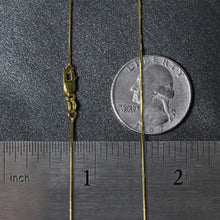 将图片加载到图库查看器，14k Yellow Gold Round Snake Chain 0.7mm
