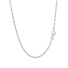 Load image into Gallery viewer, Sterling Silver 1.6mm Singapore Style Chain

