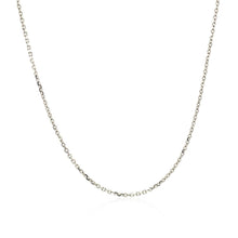 Load image into Gallery viewer, 14k White Gold Diamond Cut Cable Link Chain 1.1mm
