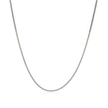 将图片加载到图库查看器，14k White Gold Gourmette Chain 1.0mm
