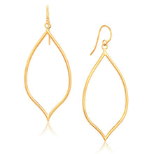 Load image into Gallery viewer, 14k Yellow Gold Marquise Style Polished Earrings
