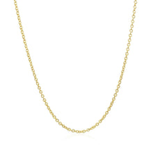 Load image into Gallery viewer, 14k Yellow Gold Forsantina Lite Cable Link Chain 1.5mm
