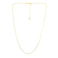 将图片加载到图库查看器，14k Yellow Gold Adjustable Snake Chain 0.85mm
