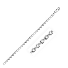 Load image into Gallery viewer, 14k White Gold Diamond Cut Cable Link Chain (2.90 mm)
