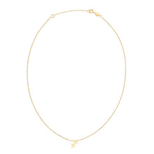 将图片加载到图库查看器，14K Yellow Gold Sagittarius Necklace
