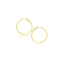 Load image into Gallery viewer, 14k Yellow Gold Polished Hoop Earrings (20 mm)
