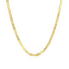 Load image into Gallery viewer, 2.3mm 10k Yellow Gold Mariner Link Chain
