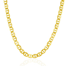 将图片加载到图库查看器，6.3mm 14k Yellow Gold Mariner Link Chain

