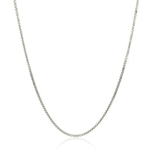 Load image into Gallery viewer, 14k White Gold Octagonal Box Chain (1.00 mm)
