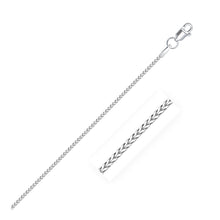 Load image into Gallery viewer, 14k White Gold Franco Chain 0.9mm
