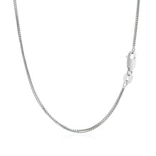 Load image into Gallery viewer, 14k White Gold Franco Chain 0.9mm
