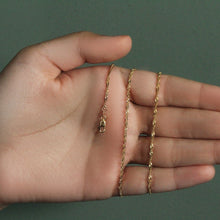 Load image into Gallery viewer, 10k Yellow Gold Singapore Chain (1.80 mm)
