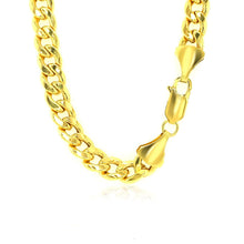 Load image into Gallery viewer, 6.5mm 10k Yellow Gold Light Miami Cuban Chain
