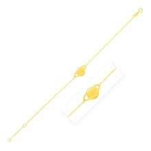 将图片加载到图库查看器，14K Yellow Gold Saturn Bracelet
