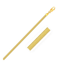 Load image into Gallery viewer, Imperial Herringbone Chain in 10k Yellow Gold (2.80 mm)
