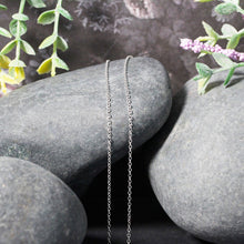 Load image into Gallery viewer, Double Extendable Piatto Chain in 14k White Gold (1.2mm)
