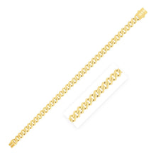 Load image into Gallery viewer, 14k Yellow Gold High Polish Modern Lite Edge Bracelet (8.0mm)
