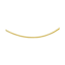 Load image into Gallery viewer, 14k Yellow Gold Chain in a Classic Omega (3 mm)
