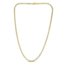 Load image into Gallery viewer, Ice Barrel Chain in 14k Yellow Gold (3.23 mm)
