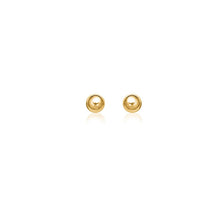 将图片加载到图库查看器，14k Yellow Gold Round Stud Earrings (5.0 mm)
