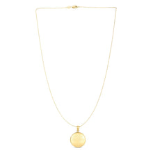 Load image into Gallery viewer, 14k Yellow Gold Tree of Life Locket Necklace
