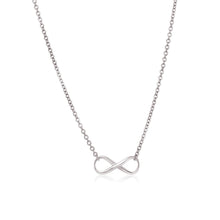 将图片加载到图库查看器，Sterling Silver Infinity Symbol Necklace
