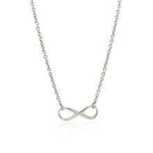 将图片加载到图库查看器，Sterling Silver Infinity Symbol Necklace
