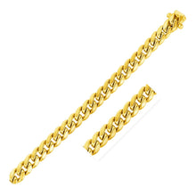 Load image into Gallery viewer, 9.0mm 14k Yellow Gold Semi Solid Miami Cuban Chain

