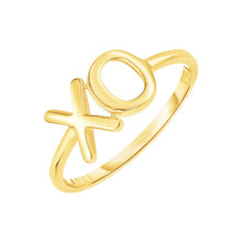 将图片加载到图库查看器，14k Yellow Gold with XO Ring
