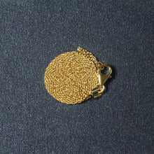 Load image into Gallery viewer, 18k Yellow Gold Round Cable Link Chain (0.97 mm)
