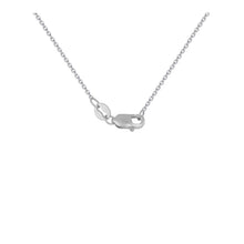 Load image into Gallery viewer, 14k White Gold Horseshoe Design Diamond Pendant
