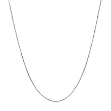 将图片加载到图库查看器，Double Extendable Box Chain in 14k White Gold (0.6mm)
