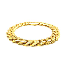 Load image into Gallery viewer, 14k Yellow Gold Polished Curb Chain Bracelet
